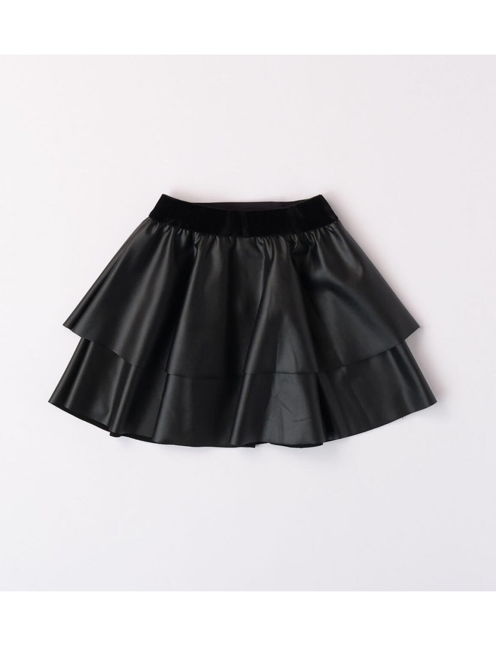 7663 GONNA A BALZE IDO KIDS GONNELLINA ECO PELLE BAMBINA BIMBA KID GONNA CORTA