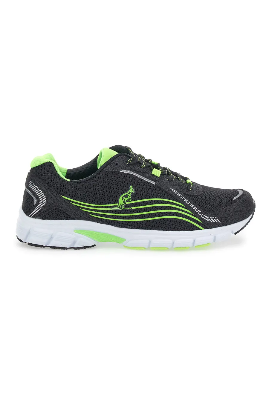   AUSTRALIAN Sneakers Running Australian 208 Nere Verde fluo