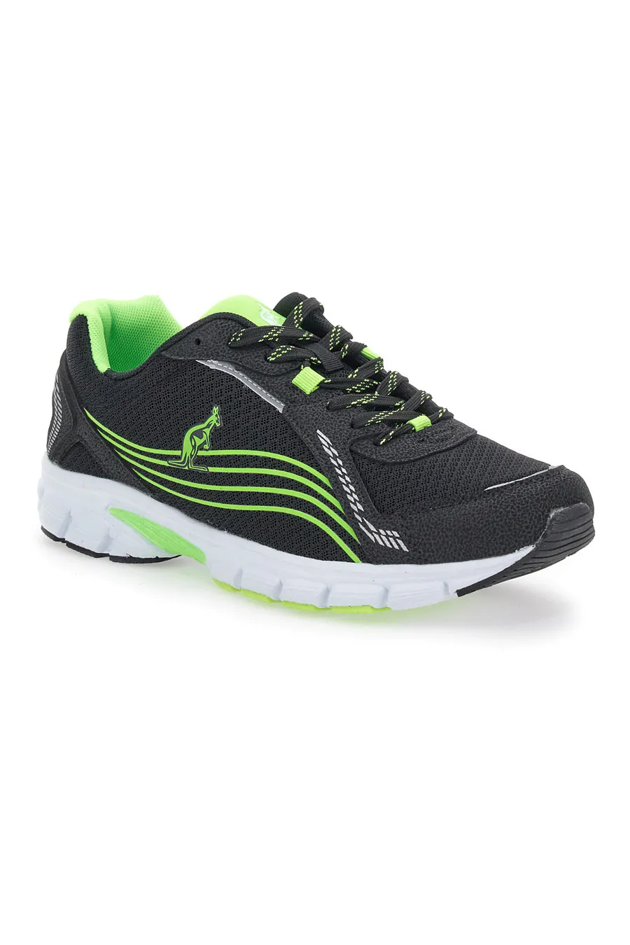   AUSTRALIAN Sneakers Running Australian 208 Nere Verde fluo