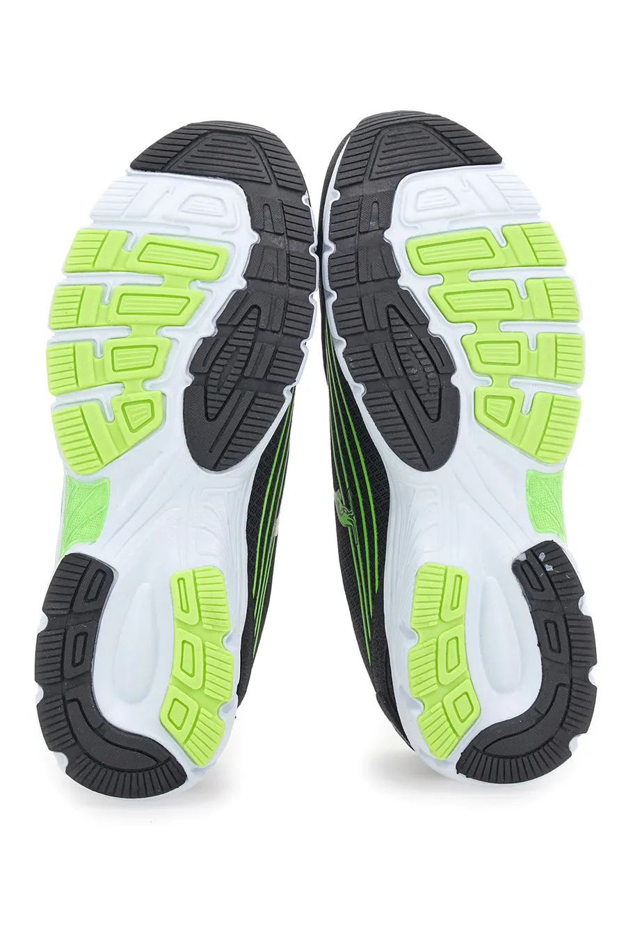   AUSTRALIAN Sneakers Running Australian 208 Nere Verde fluo