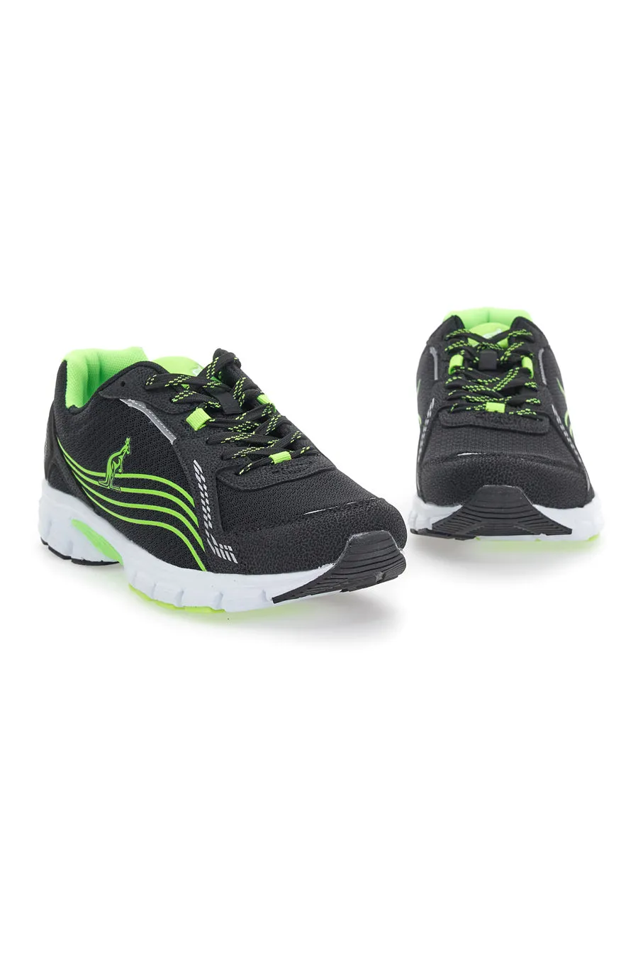   AUSTRALIAN Sneakers Running Australian 208 Nere Verde fluo