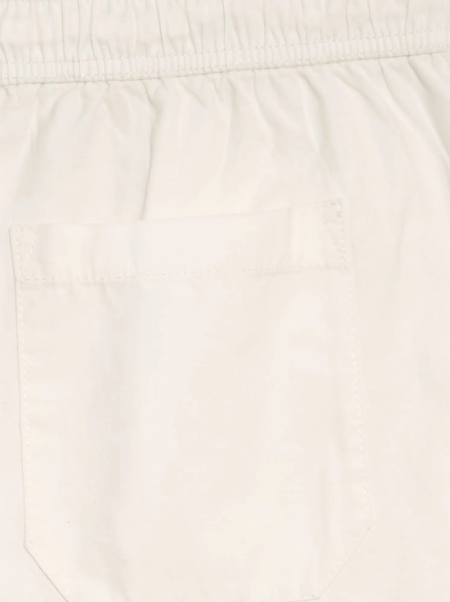 Bermuda chino con vita elasticizzata - BIANCO