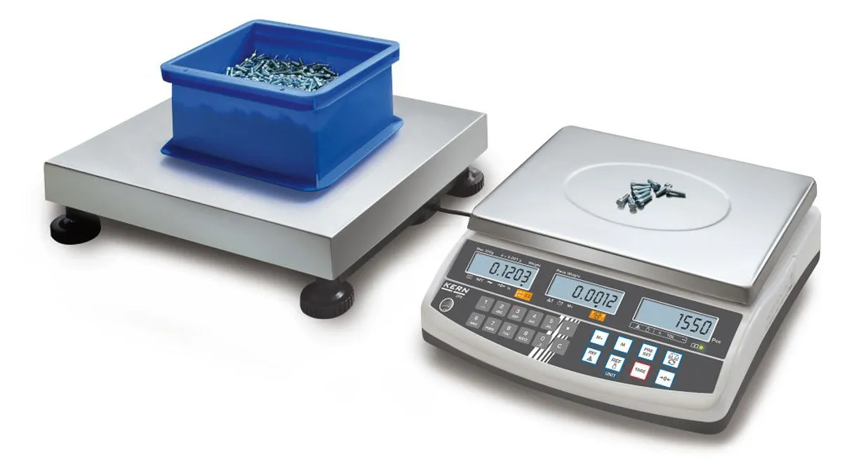Bilancia Kern, 60kg max, risoluzione 0,1 g, Cert. ISO