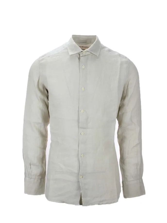 Camicia in lino manica lunga MC2
