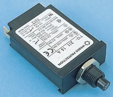 Interruttore termico Schurter T12, 1 polo poli, 10A, 240V ca