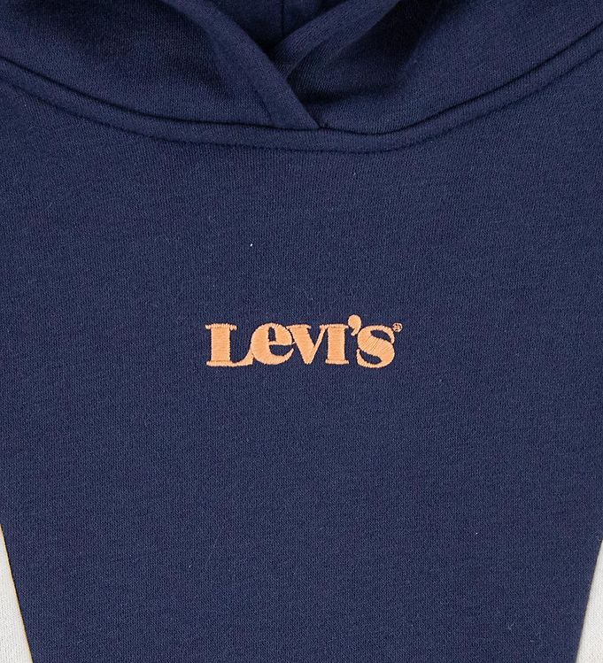 Levi's Colorblock Hoddy girls' hoodie 4ED498-B4M blue