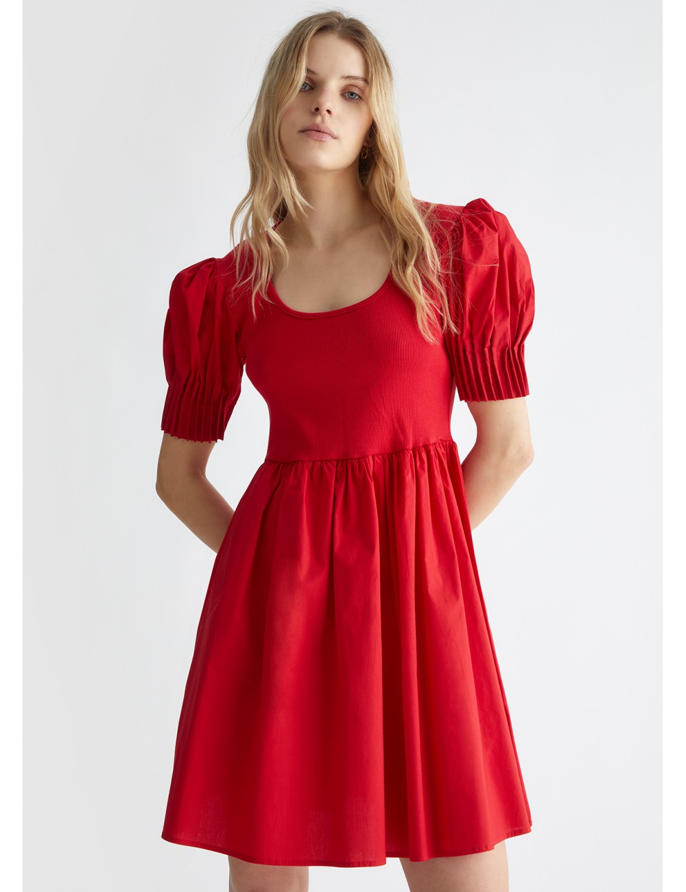 MA4329 81761 ABITO IN JERSEY STRETCH LIU JO DONNA VESTITO CORTO WOMAN DRESS