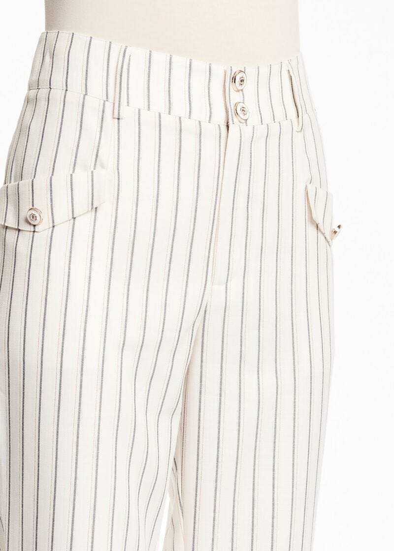 Pantaloni in misto viscosa
