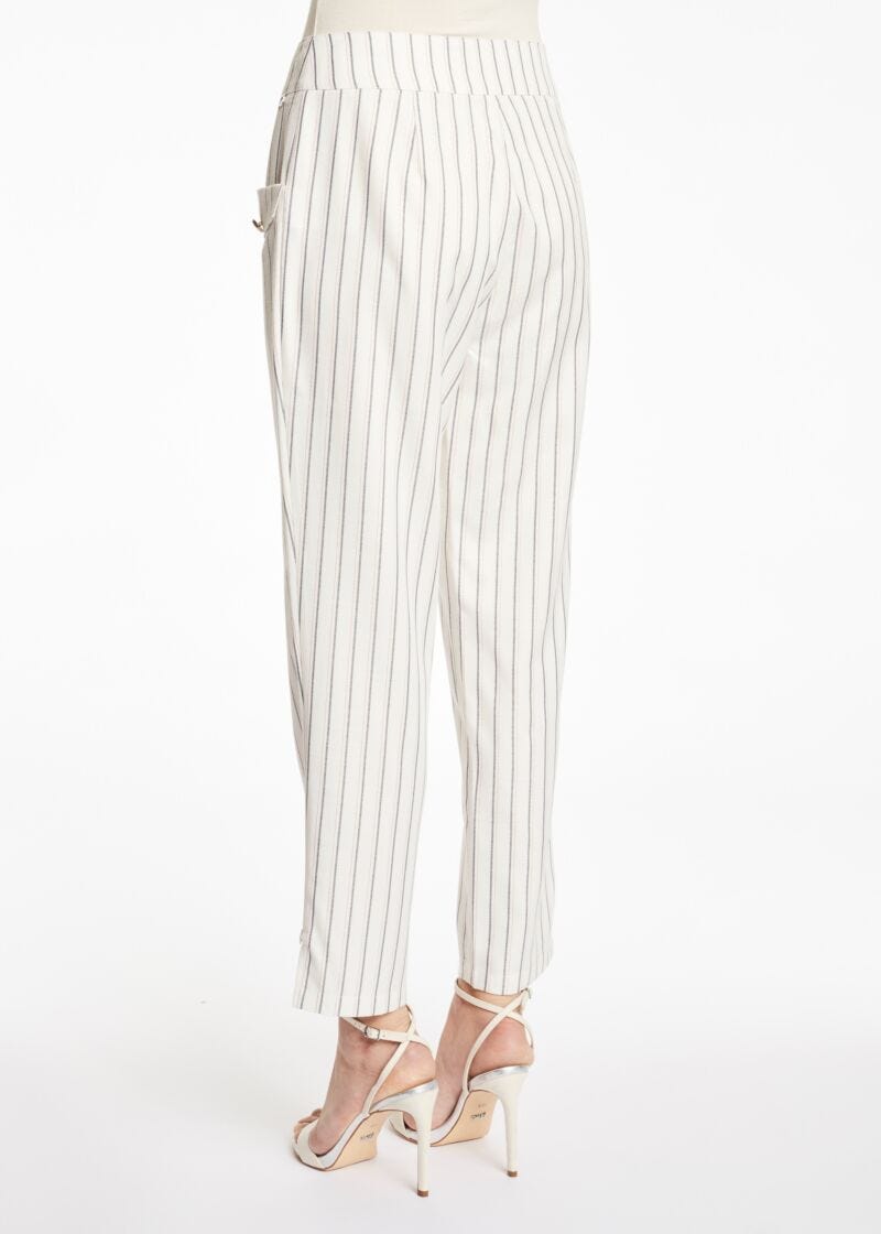 Pantaloni in misto viscosa