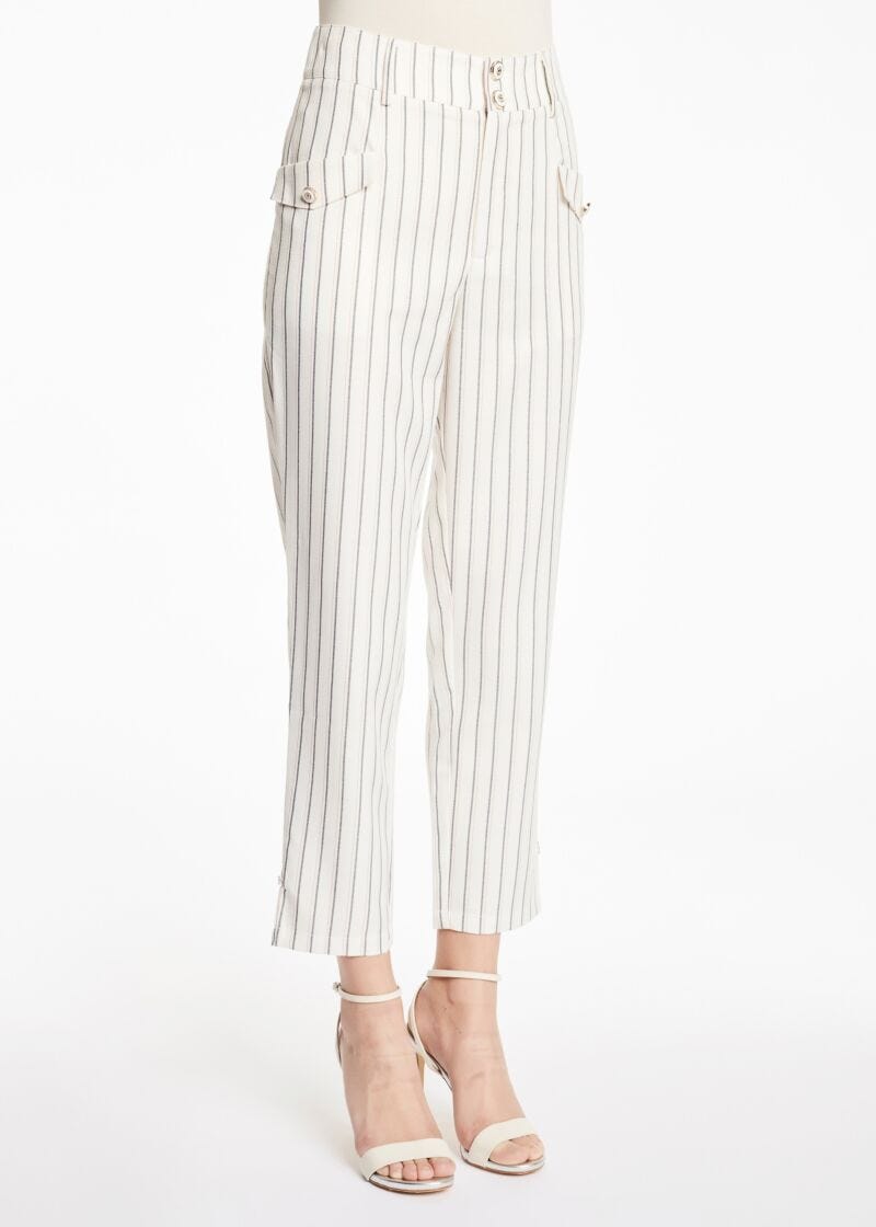 Pantaloni in misto viscosa