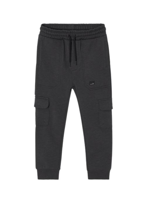 Pantaloni Mayoral Tasche Grigio per Bambino