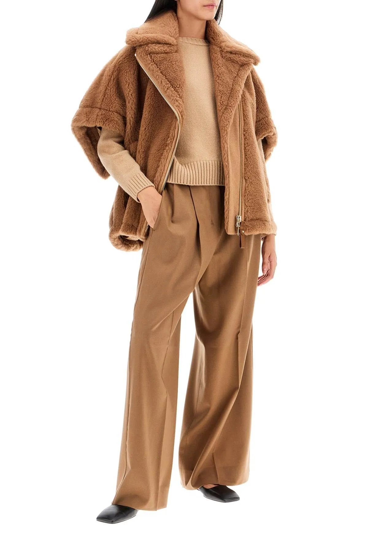 Pullover boxy in lana 'Gabbia'