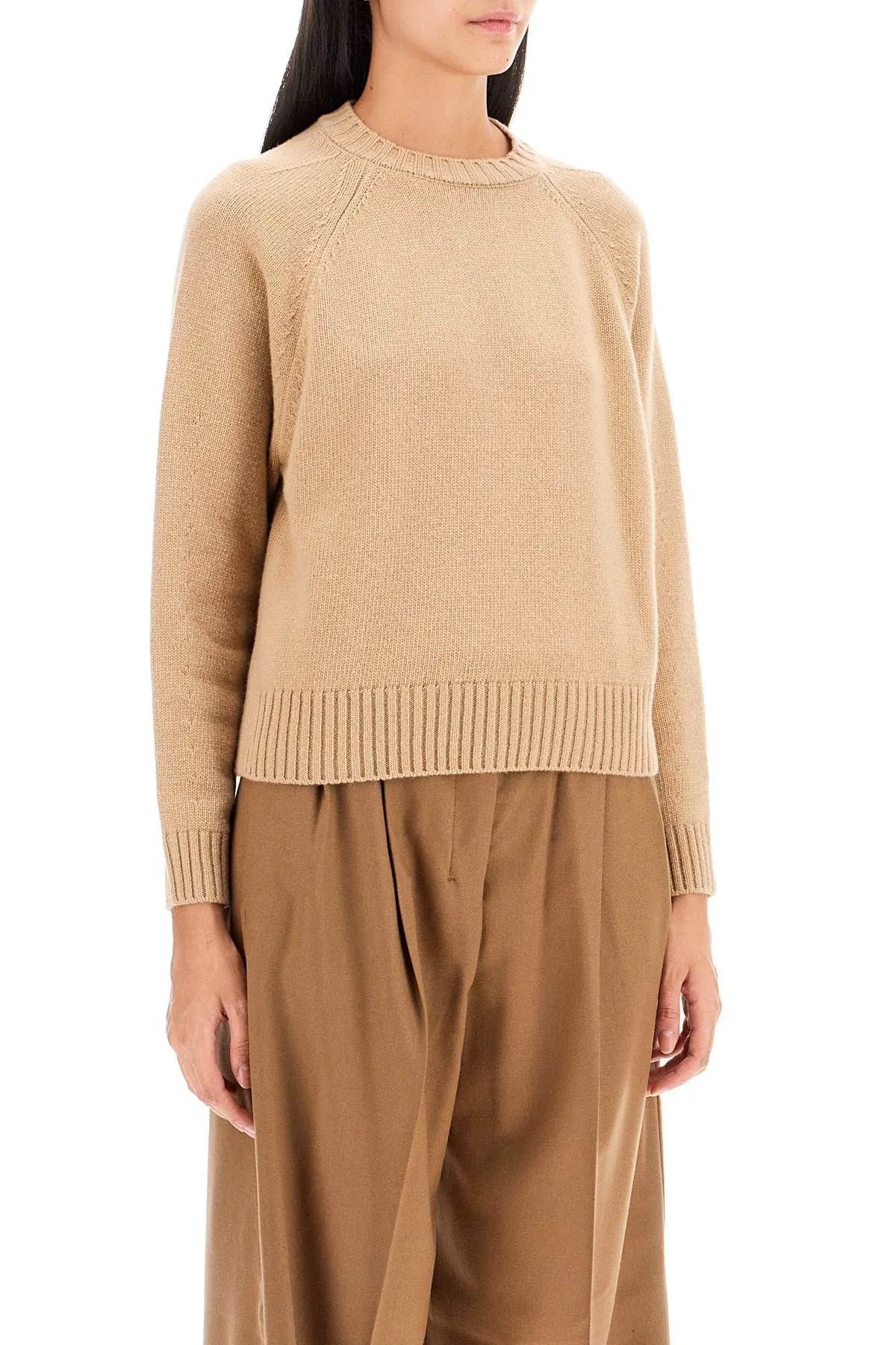 Pullover boxy in lana 'Gabbia'