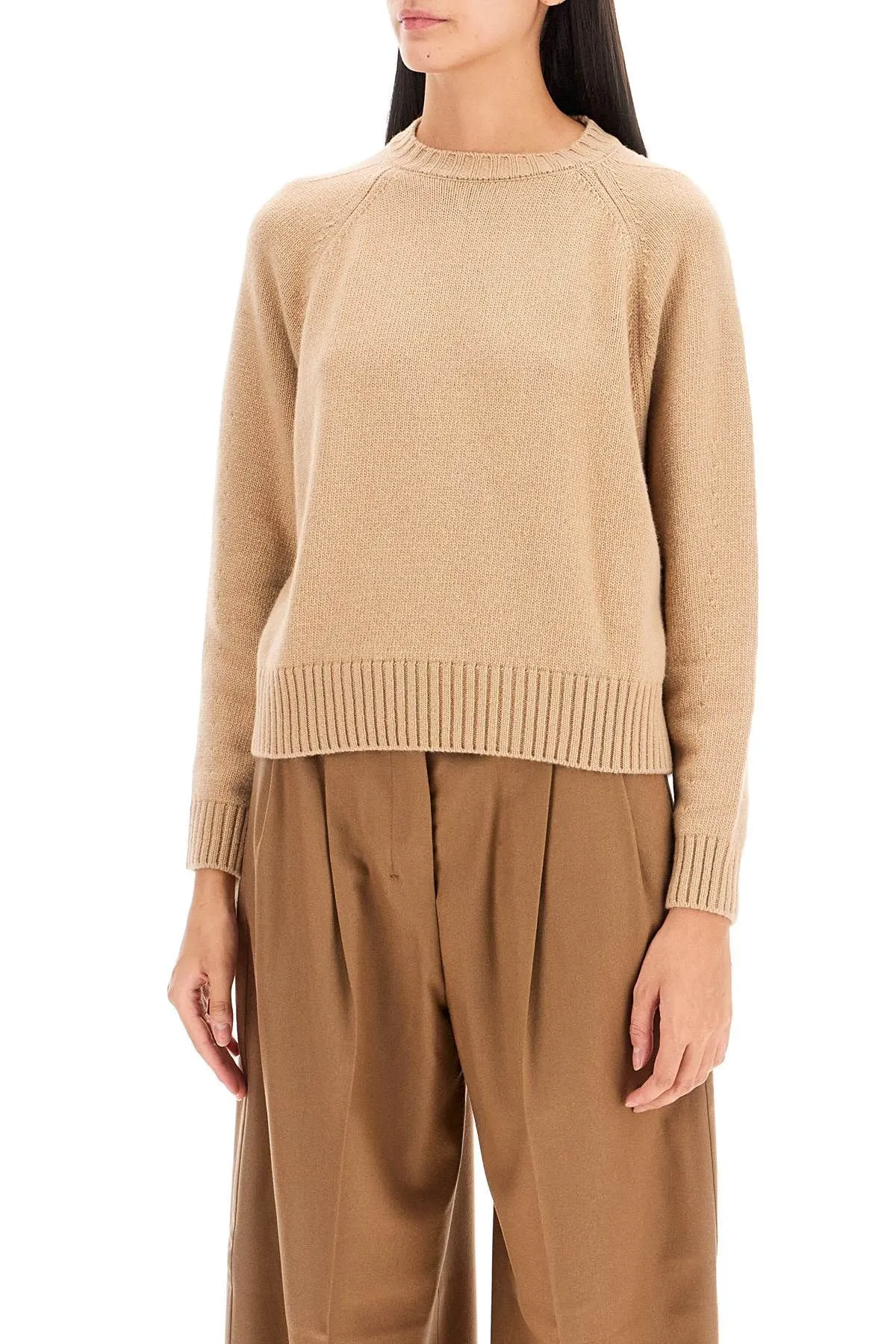 Pullover boxy in lana 'Gabbia'