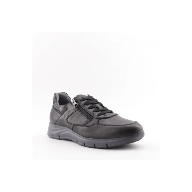 SCARPE DA UOMO IN PELLE NEROGIARDINI