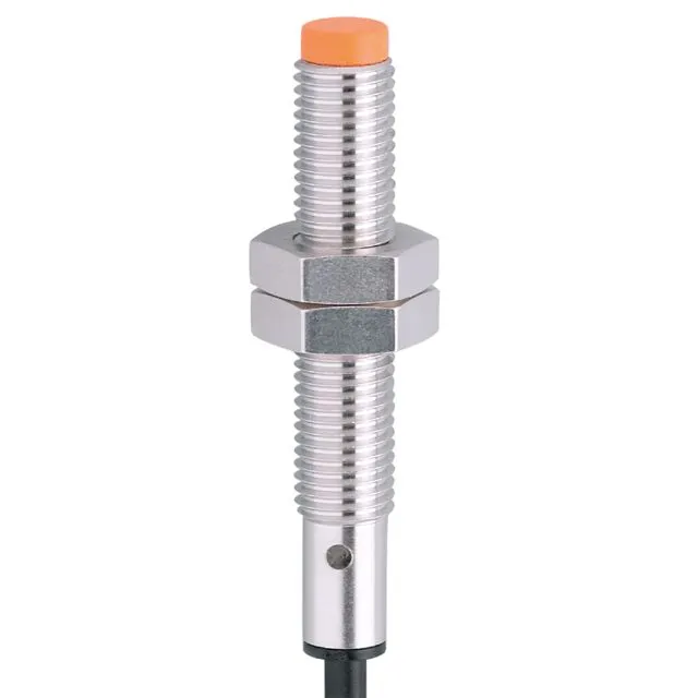 Sensore di prossimità Cilindro filettato ifm electronic, M8, rilevamento 2 mm, 5 → 36 V dc