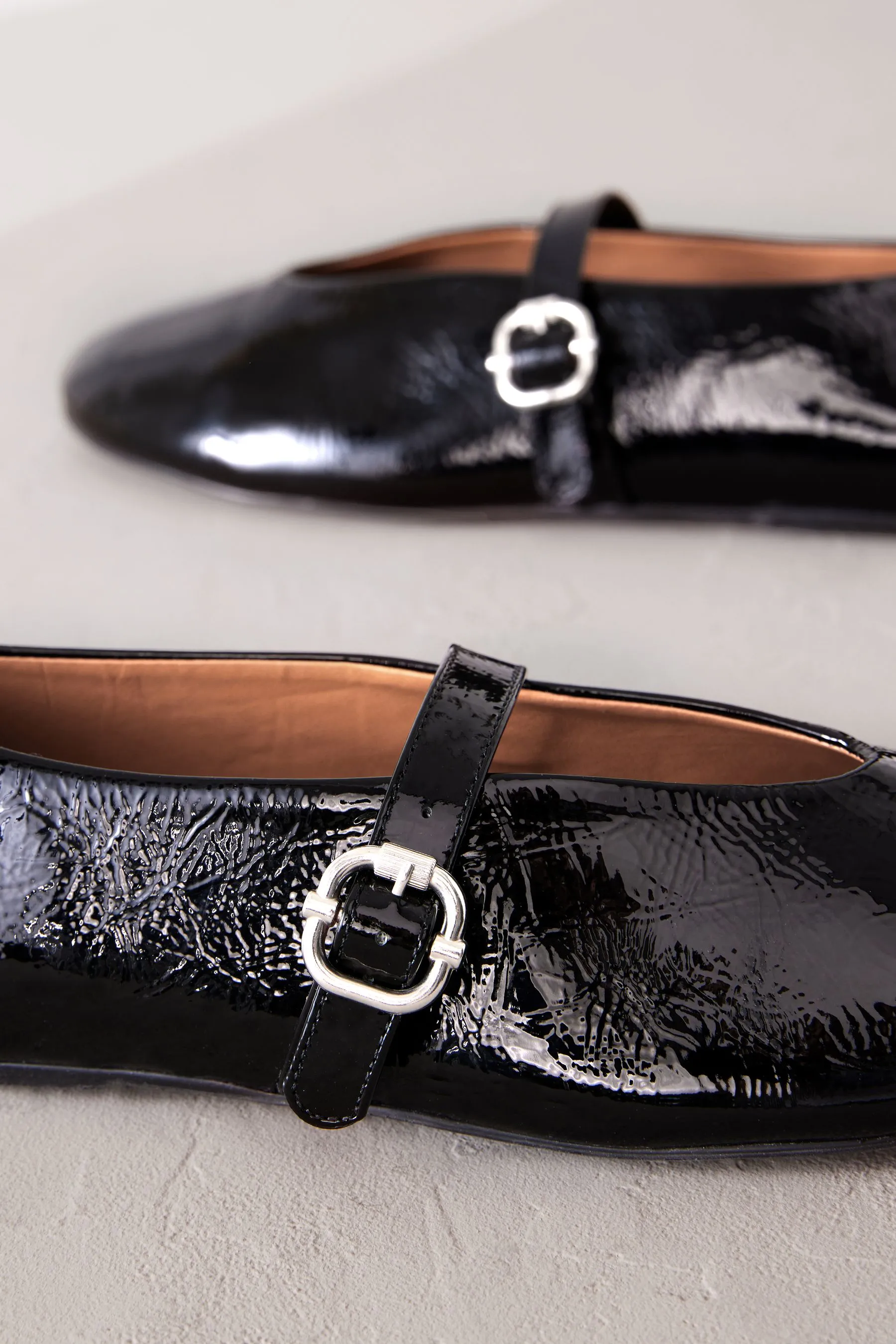 Signature - Scarpe Mary Jane in pelle