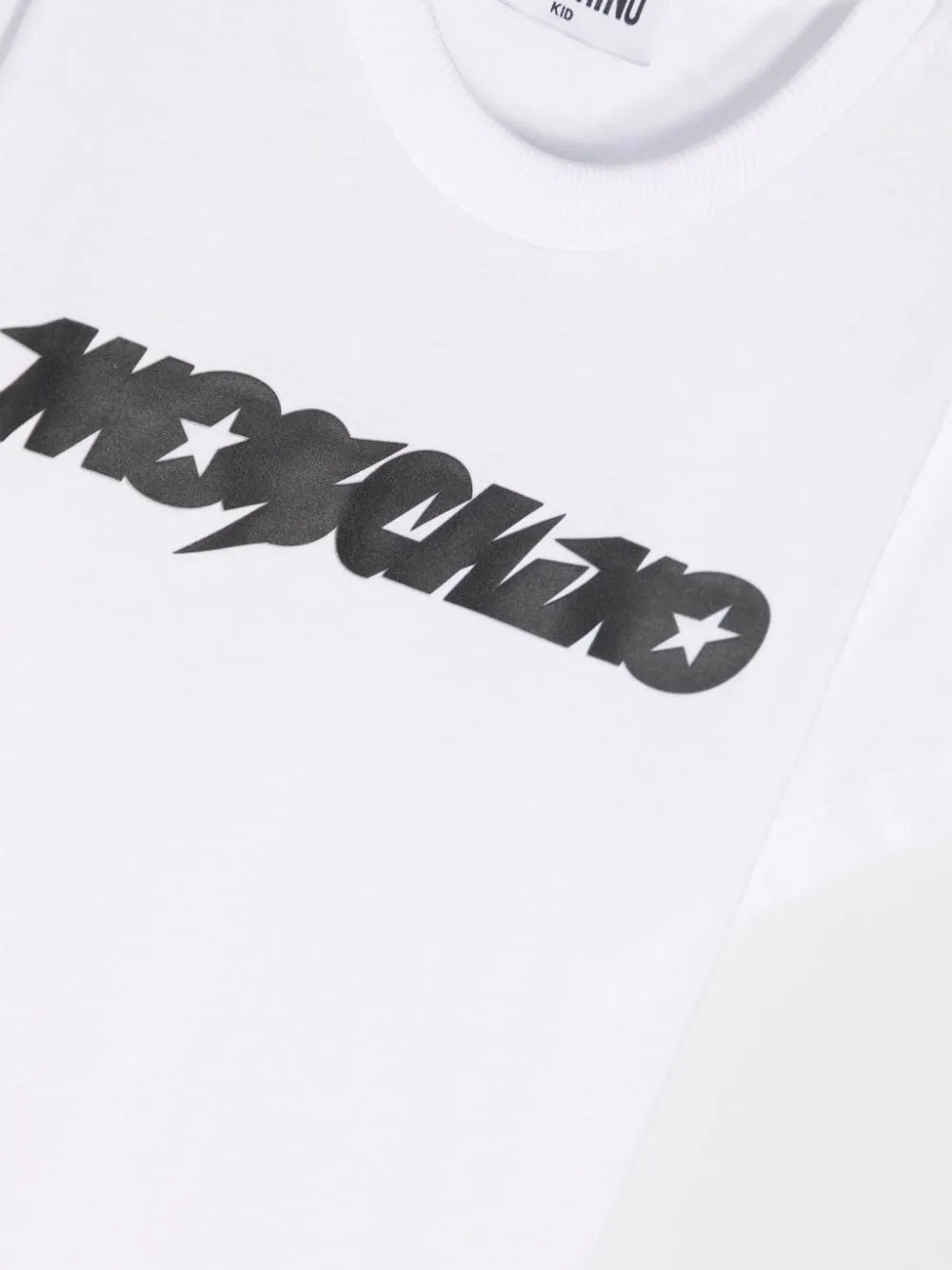 T-shirt in cotone con stampa logo