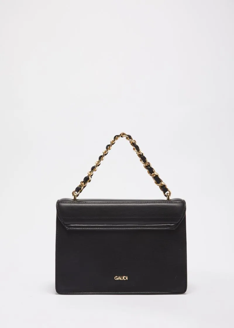 Tracolla crossbody in ecopelle trapuntata
