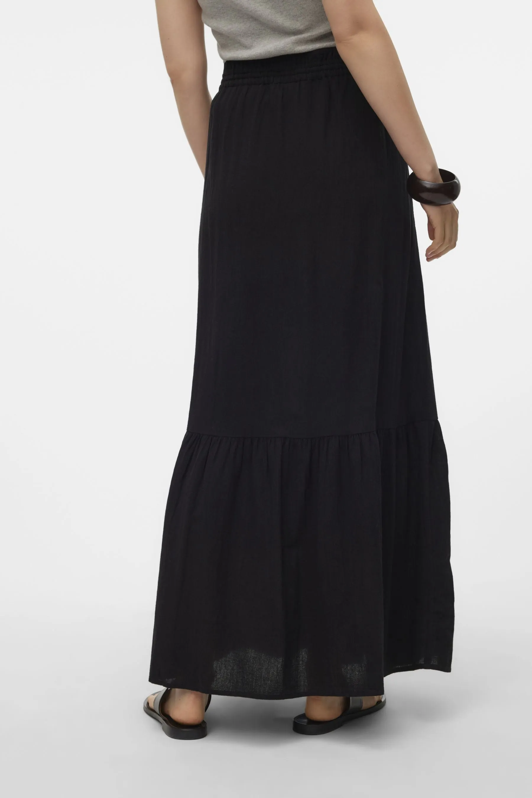 VERO MODA - Gonna maxi estiva a balze