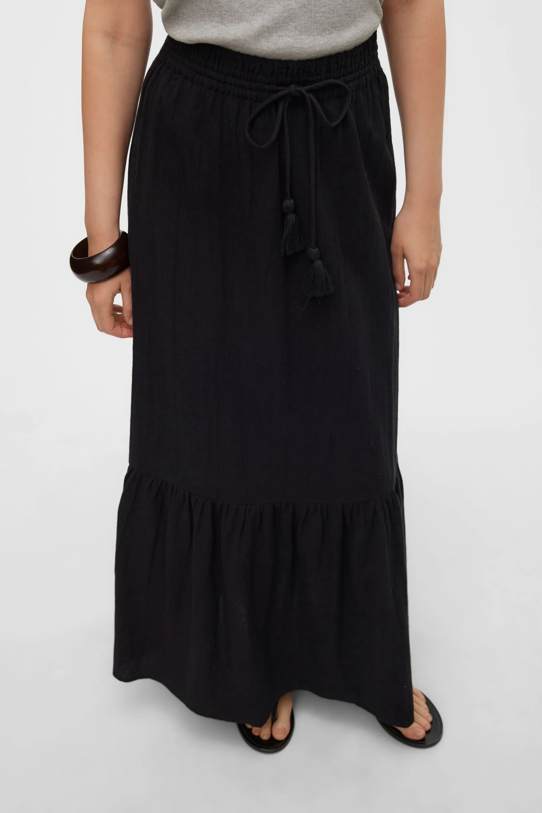 VERO MODA - Gonna maxi estiva a balze