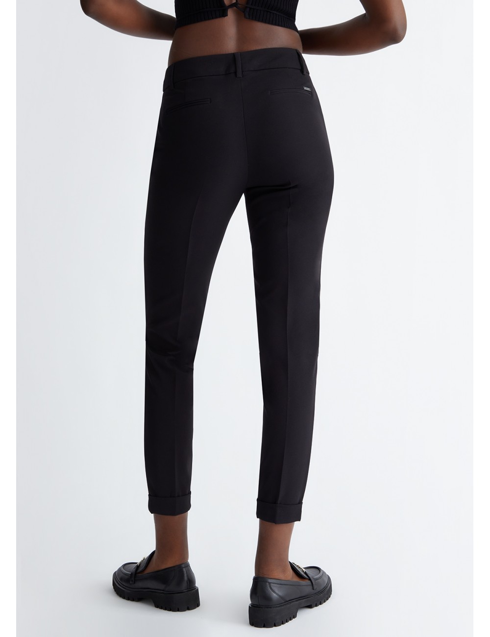 WXX046 22222 PANTALONE ELEGANTE LIU JO DONNA PANTALONI ELEGANTI WOMAN CROPPED